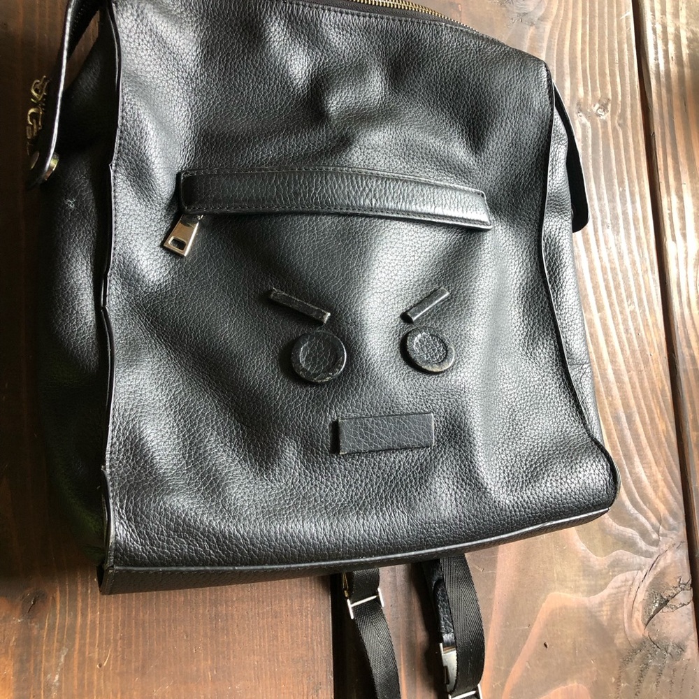 Rad all leather backpack